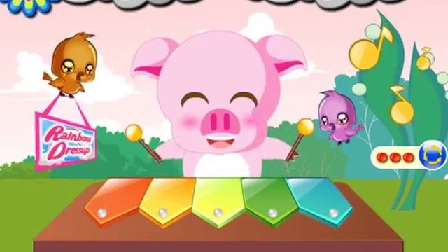 Музыкальные Игры Piggy трудно следовать Попробуйте Классное видео