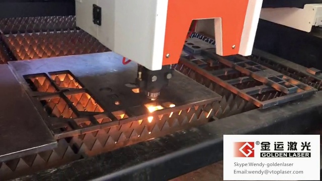 Golden Laser 3000Вт GF-1530JH режет 16mm углеродистой стали 