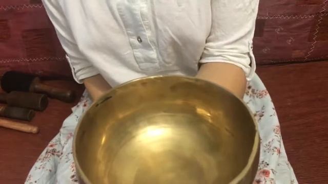 В наличии! Тибетская поющая чаша (ku)