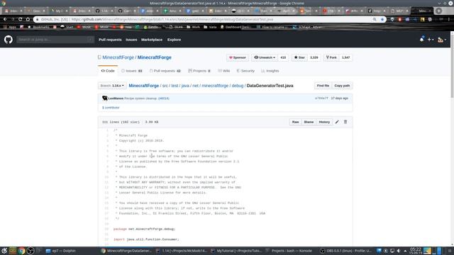 Modding Tutorial 1.14: Episode 7 (updating to latest forge, data generators)