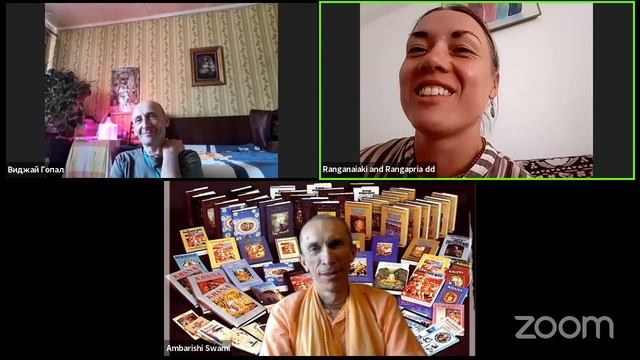 Санкиртана катха с Е.С. Бхакти Ратнакар Амбариша Свами 27.06.2020