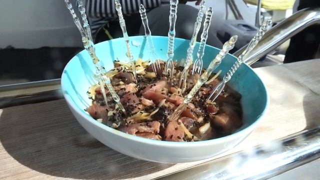 Морская рыбалка с парусной яхты: иглобрюхи, барракуды, окуни и тунец