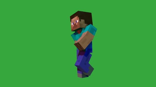 СТИВ ХОДИТ из МАЙНКРАФТ / STEVE WALKING from MINECRAFT