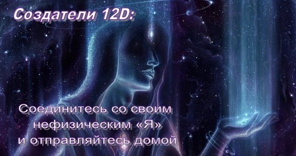 Создатели 12D: Соединитесь со своим нефизическим «Я» и отправляйтесь домой