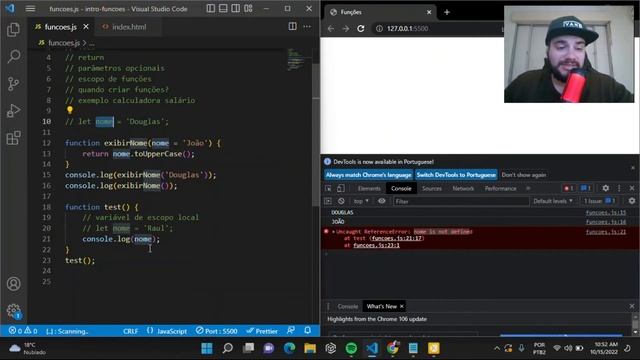 Parte 1 - Aprenda funções do zero no JavaScript