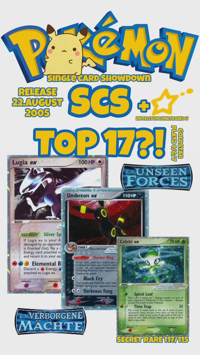 ПОКЕМОН Pokemon TCG Unseen Forces top 17 Cards im 2024 Most underrated Vintage Set #lugia #umbreon