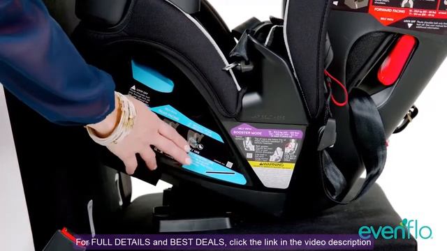 Evenflo EveryFit 4-in-1 Convertible Car Seat, Olympus