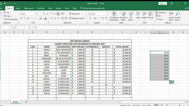 Basics Of MS-Excel, Part-6 || Formatting of Cell, Row and Column || Undo, Redo ,forward and Backwar