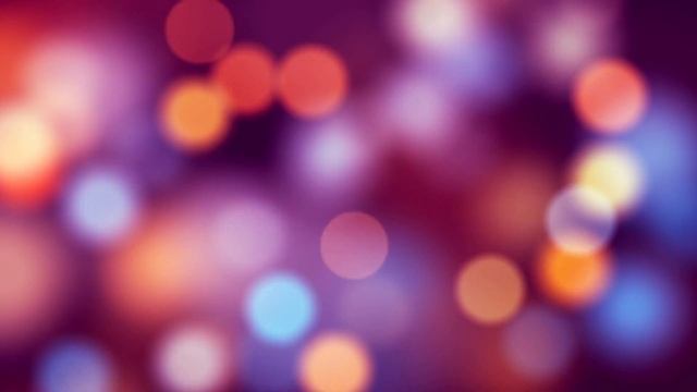 Two-hour music relaxing screensaver with nice colorful bokeh
