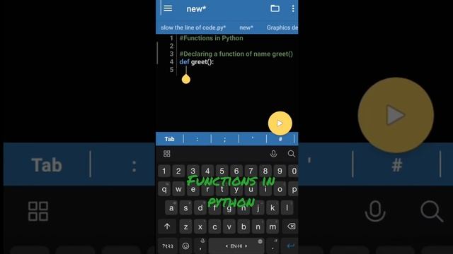 Functions in Python  How to DECLARE DEFINE and CALL the function in Python programming language