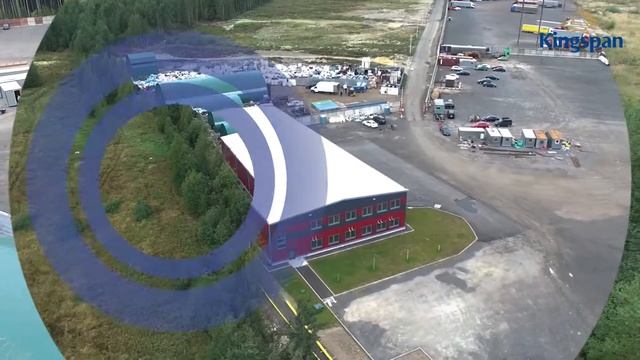 Ремзона из сэндвич-панелей Кингспан, Санкт Петербург