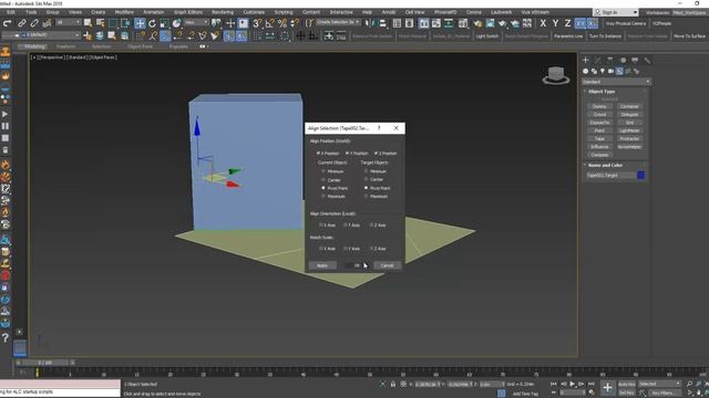 3DS Max - Trick - Creative Way To Align