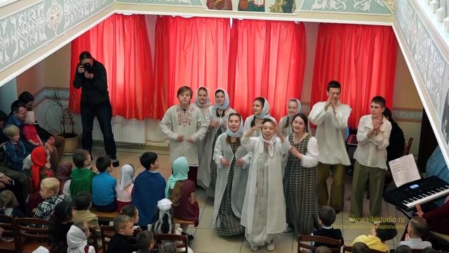 Празднование Пасхи в Николо-Берлюковском монастыре