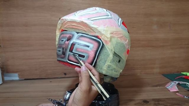 Making Marc Marquez Helmet | MotoGP 2018 - 2019