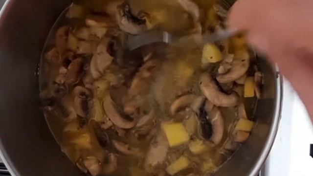 "КРЕМ-СУП"С ГРИБАМИ