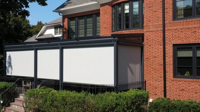 Retractable Motorized Pergola (Sukkah)⎪Lawrence, NY
