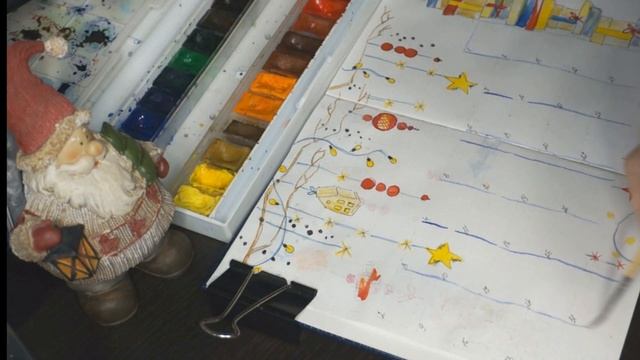 Bullet Journal  Развороты ежедневника на декабрь  Как я веду ежедневник