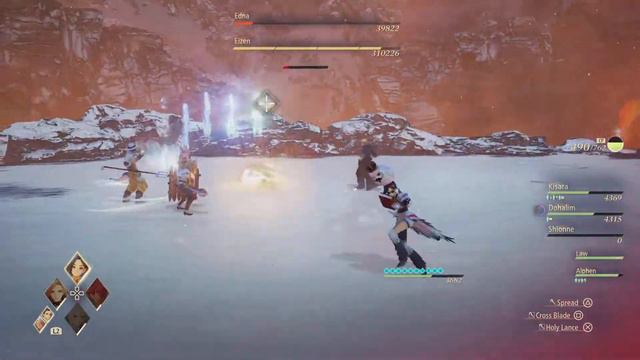 Edna & Eizen Boss Fight (Hard) | Tales of Arise