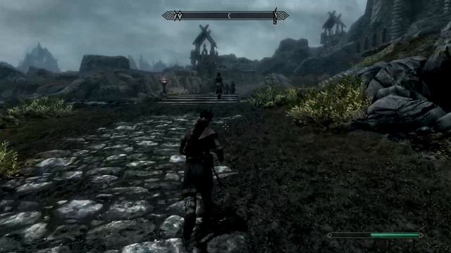 The Elder Scrolls 5: Skyrim #4. Путь в Вайтран.