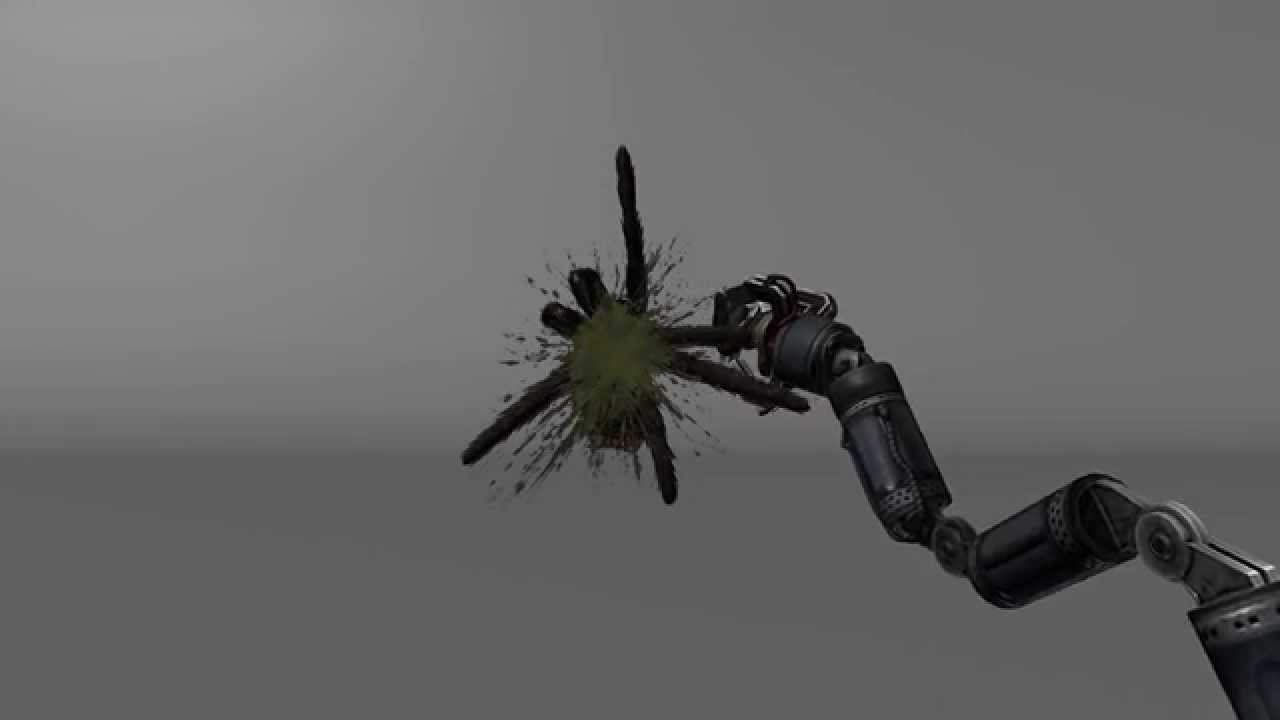 Inverse kinematics - crash spider + manipulator p2.