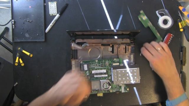 ACER ZG5 AOA150 take apart video, disassemble, how to open disassembly