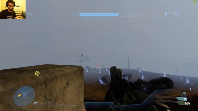 Playing Halo with a Funny Voice Actor [Halo]