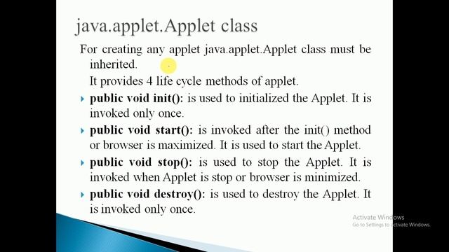 Applet in Java Part I