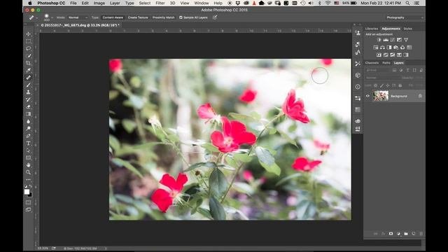 Bring Image from Lightroom to Photoshop and Back to Lightroom