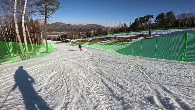 Манжерок 30.03.2024 горнолыжный курорт