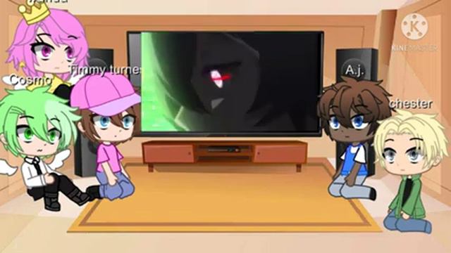 ☆Los padrinos magicos react to ((°mashou shoujo site amv°))☆