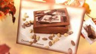 Шкатулка с брашировкой в технике декупаж.