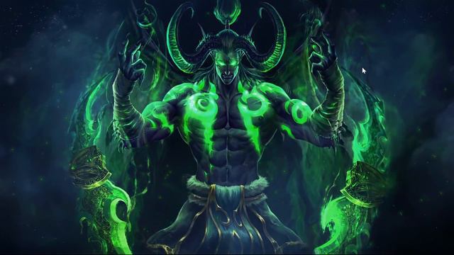 Illidan Stormrage Night Elf Demon Hunter / World Of Warcraft - Живые Обои