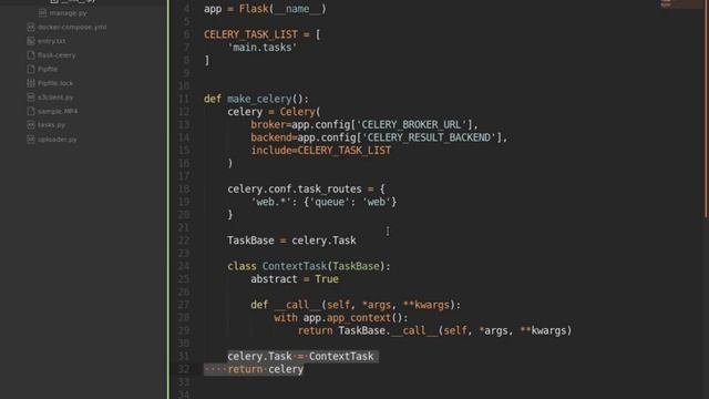 Интеграция Celery  Flask