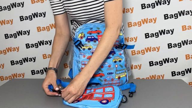 Дитячий рюкзак HELLO KIDS сумка-пенал в комплекті 3815.