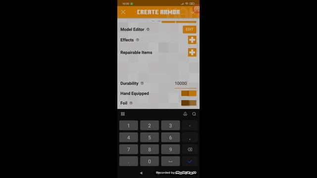 СВОЯ БРОНЯ В MCPE •{}• Как сделать свою броню в MINECRAFT PE