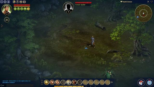 Herokon Online - gameplay