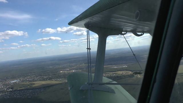 Полет на самолете Ан-2 в Волосово (сброс парашютистов)
