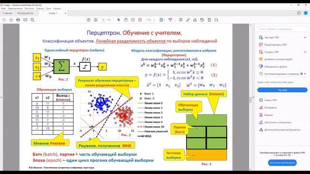 Нейронные сети. Практическое занятие 1-2