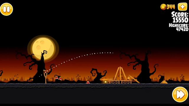 1-1 Trick Or Treat [Angry Birds Seasons] 3 Stars