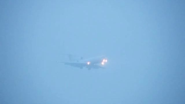 Centre-Avia YAK-42D go around at rotterdam airport