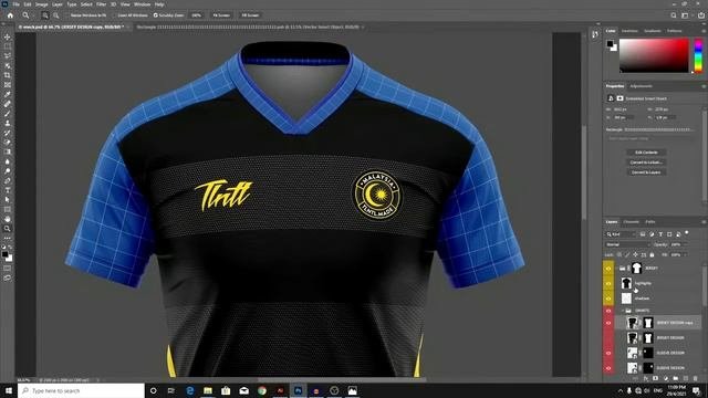 PHOTOSHOP TUTORIAL - Cara Memasukkan AI Template Ke Dalam PSD Mockup | Talentela Studio