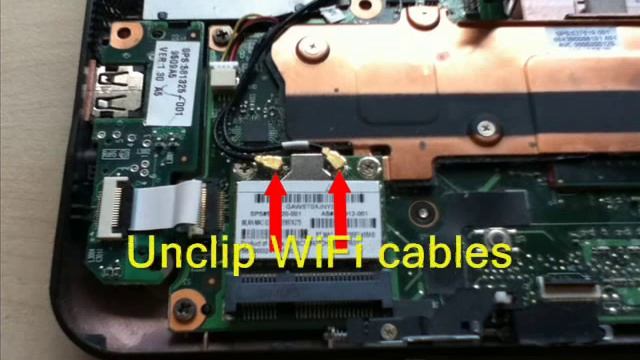 HP Mini 110 Netbook Screen and Hinges replacement procedure, how to fix broken/faulty display video