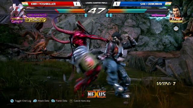 TEKKEN Nexus #7 (2022) | Dojo 48+ | Top 8 | INDIA |