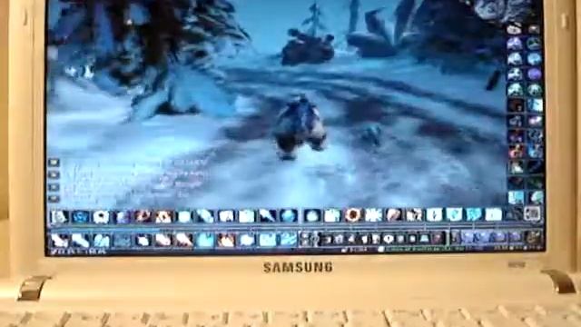 Samsung NC10 - Playing World of Warcraft on the NC10