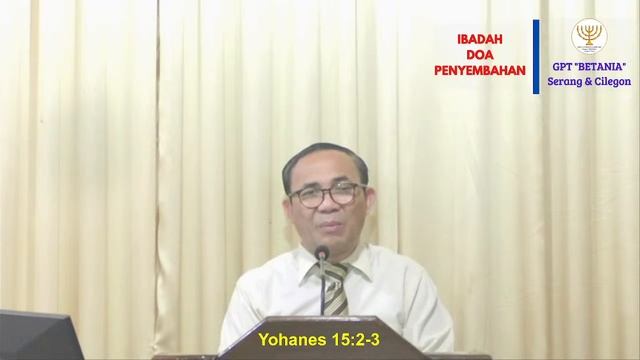 IBADAH DOA PENYEMBAHAN, 31 MEI 2022 - Pdt. Daniel U. Sitohang