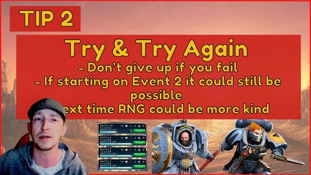 Warhammer 40k Tacticus | LRE| Legendary Release Event| Top 3 Tips | To Help Progress