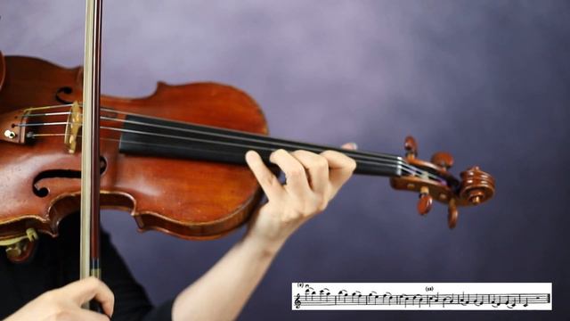 [Introducing the Positions for violin] no. 27-31 (The best etude for the 3rd position)