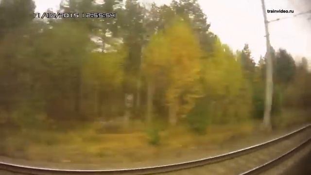 Train Ride. Russia. Volkhovstroy-1 - Svir