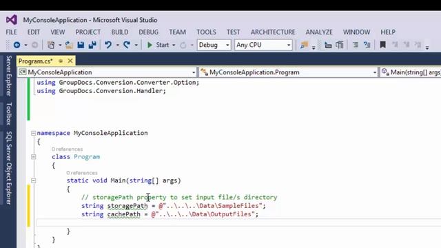 How to convert PowerPoint presentation to PDF  GroupDocs.Conversion for .NET