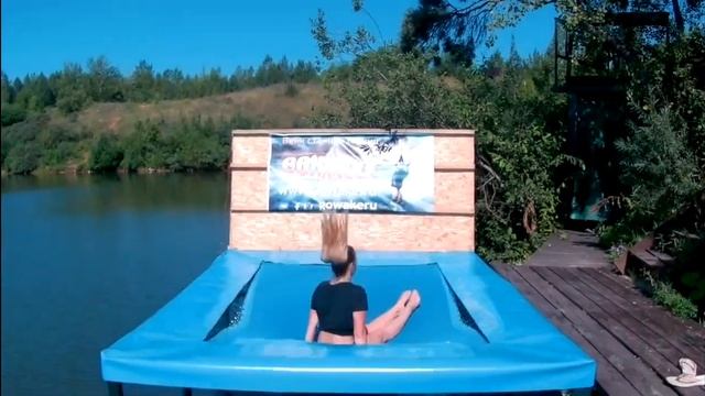 Батут за 5 минут! Прыжок в сед и вращения